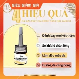 Serum Thảo Mộc Xanh X5 (2lọ) - Dưỡng Trắng, Căng Bóng Da