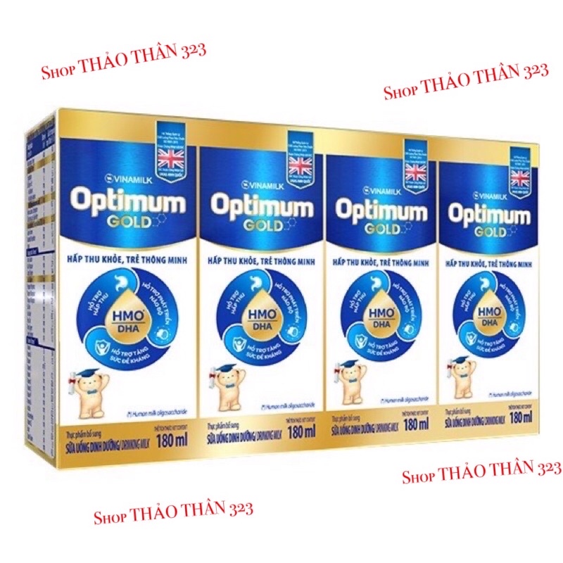 Sữa Bột Pha Sẵn Optimum Gold HMO 110ml, 180ml