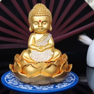 Tượng Phật Như Lai Đản Sinh tọa đài sen cầm ngọc