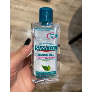 Gel rửa tay khử trùng trà xanh sanytol 75ml