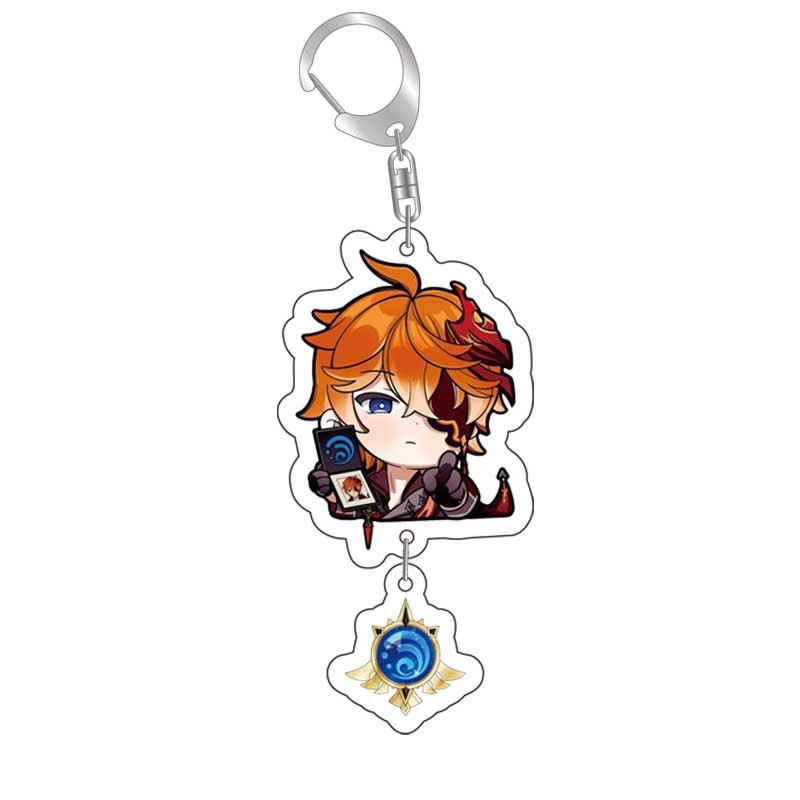( Mica trong acrylic ) Móc khóa GENSHIN IMPACT ver PHÁN XÉT TREO THẢ anime chibi xinh xắn dễ thương