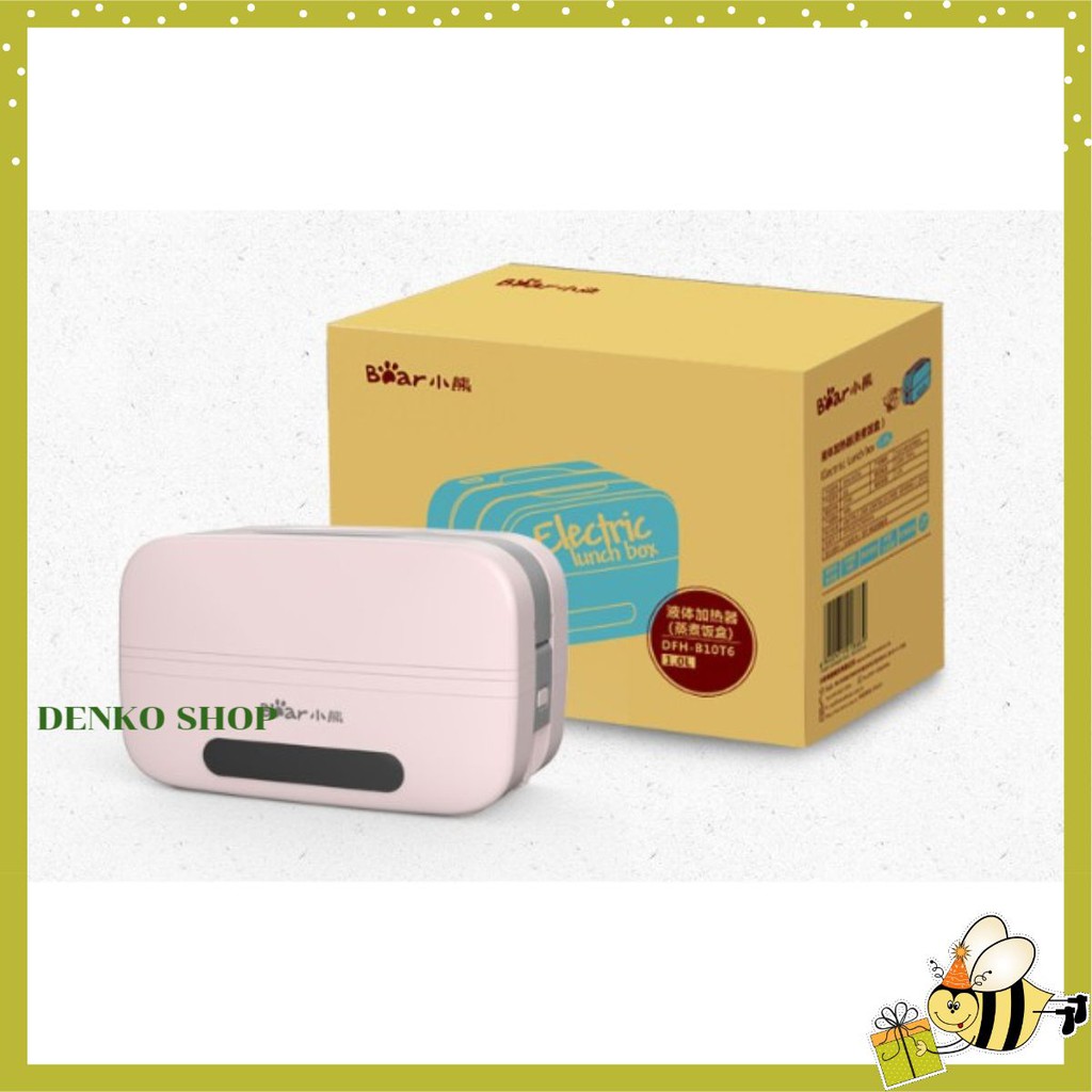 Hộp cơm cắm điện hẹn giờ DFH-B10T6, hâm nóng, nấu chín và giữ nhiệt cho thức ăn