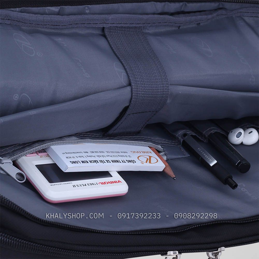 Balo , cặp đa năng học sinh cấp 2,3 thương hiệu Kim Long 034 màu đen - 645NBLKL034 ( 40x16x30cm ) | BigBuy360 - bigbuy360.vn