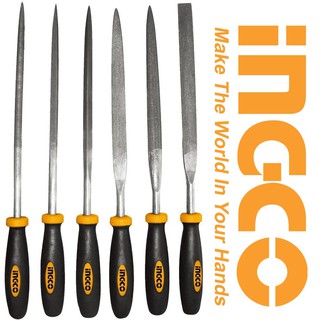 Ingco bộ 6 giũa dũa mini 140mm 5.5inch 3mm hktf63