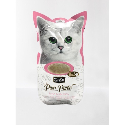 Súp Kitcat Purr Puree Bổ Sung Dinh Dưỡng Cho Mèo 15g*4