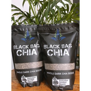 Hạt chia úc BLACK BAG CHIA 500G