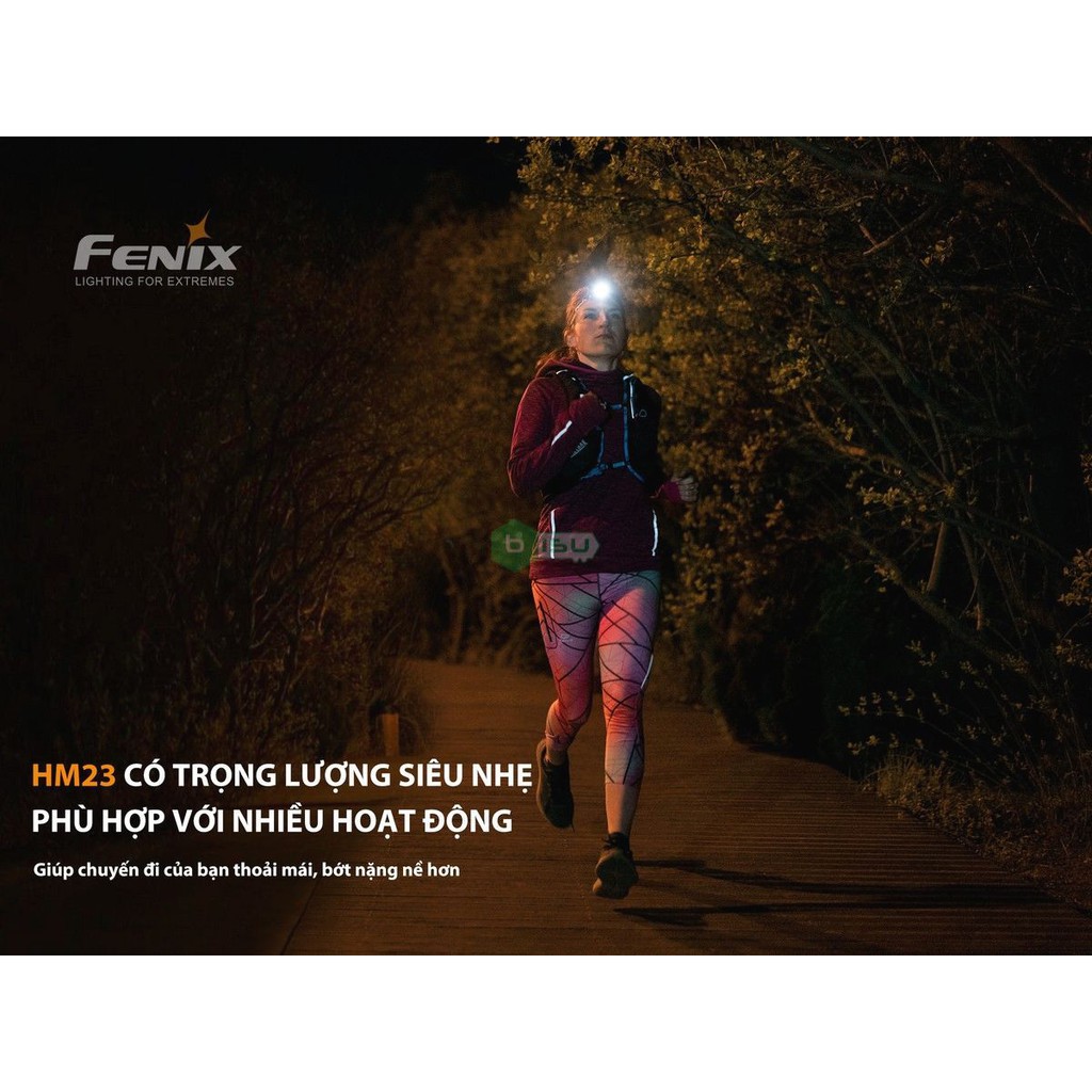 ĐẠI LÝ ĐỘC QUYỀN FENIX - Đèn pin Fenix - HM23 - 240 Lumens (Ánh sáng vàng)