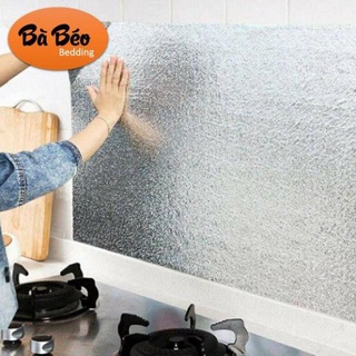 Cuộn Giấy Bạc Dán Bếp Sunzin Chống Thấm, Chống Cháy (1x0.6m)