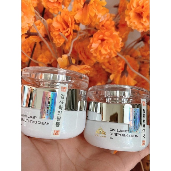 Bộ Kem Nám Gimi Luxury nắp gập 40ml chính hãng mẫu mới nhất