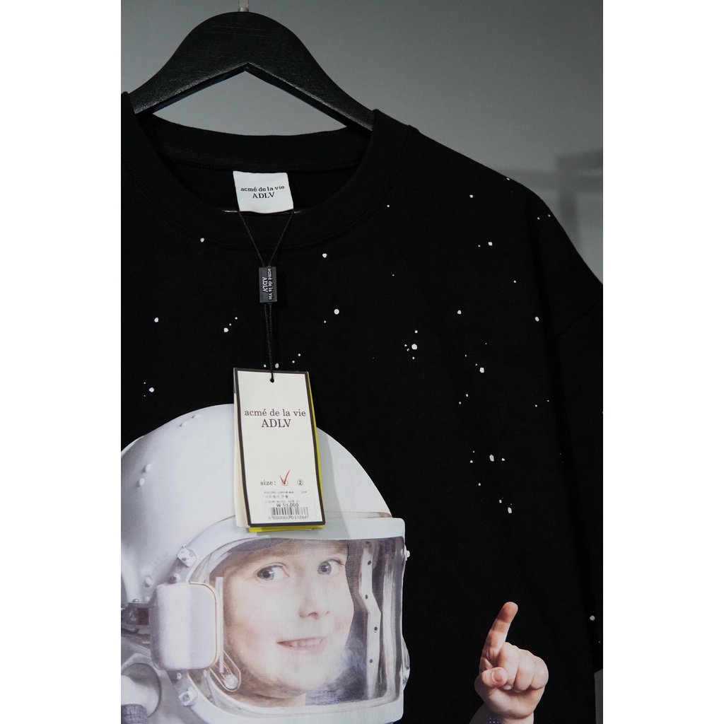 ÁO THUN UNISEX ADLV, ÁO THUN ADLV BABY SPACE TRAVEL BIG SIZE