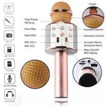 Micro hát karaoke Bluetooth 3in1 kèm loa WS-858