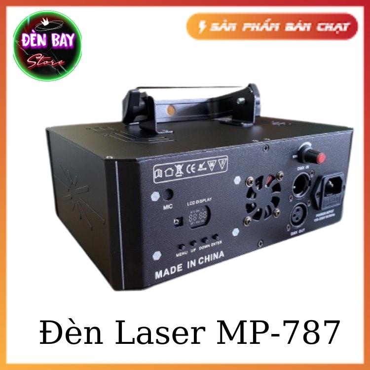 Đèn Laser MP 787 Cảm Biến Nhạc Chiếu Tia 3D Hơn 1400 Hiệu Ứng Dùng Cho Sân Khấu Phòng Bay, Karaoke, Bar