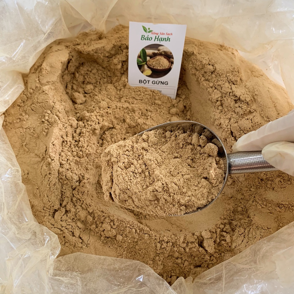 Bột gừng nguyên chất 100gr Ginger Powder Natural BH Spices chế biến thực phẩm – BHS008