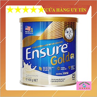 (Sỉ 1 thùng) Sữa Bột Abbott Ensure Gold HMB Hương Vani Hộp 400g
