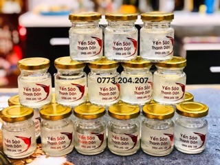 Hũ Thủy Tinh 75ml Nắp Thiếc