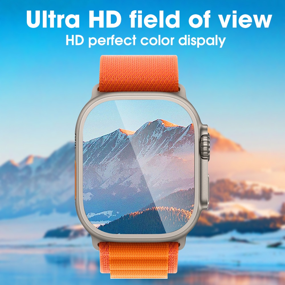 1 Phim Dán Hydrogel TPU Mềm Trong Suốt Bảo Vệ Màn Hình Chống Trầy Cho Đồng Hồ Thông Minh Apple Watch