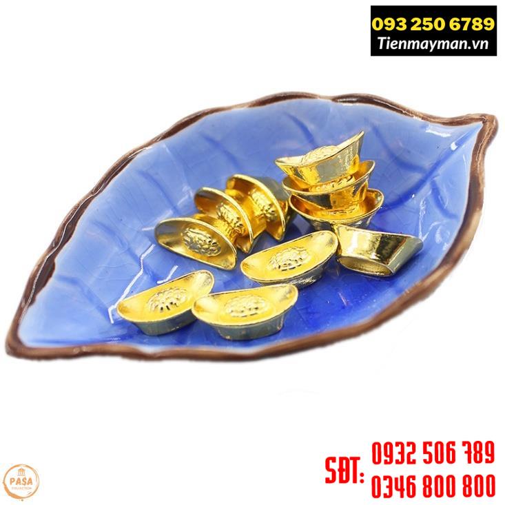 Combo 3 Thỏi vàng Thần Tài KIM NGUYÊN BẢO cỡ 2.8cm , phong thủy hút tài nạp lộc, giàu sang, no đủ...