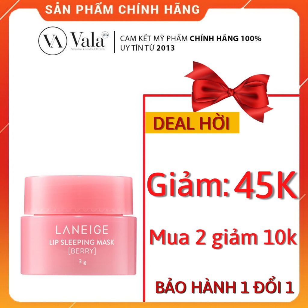 Dưỡng Môi Laneige Lip Sleeping Mask Berry 3g