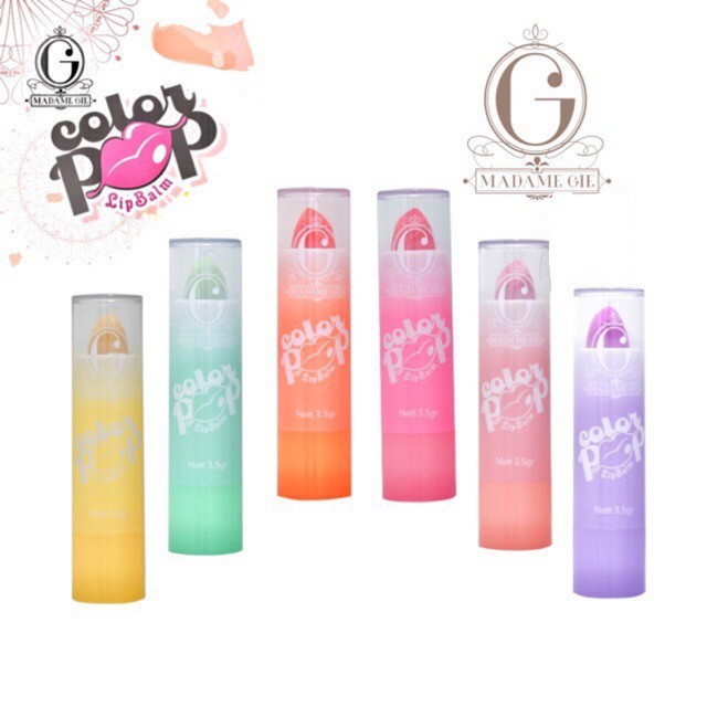 (Hàng Mới Về) Son Dưỡng Môi Madame Gie Pop Ice Lipbalm Honey (05) | BigBuy360 - bigbuy360.vn
