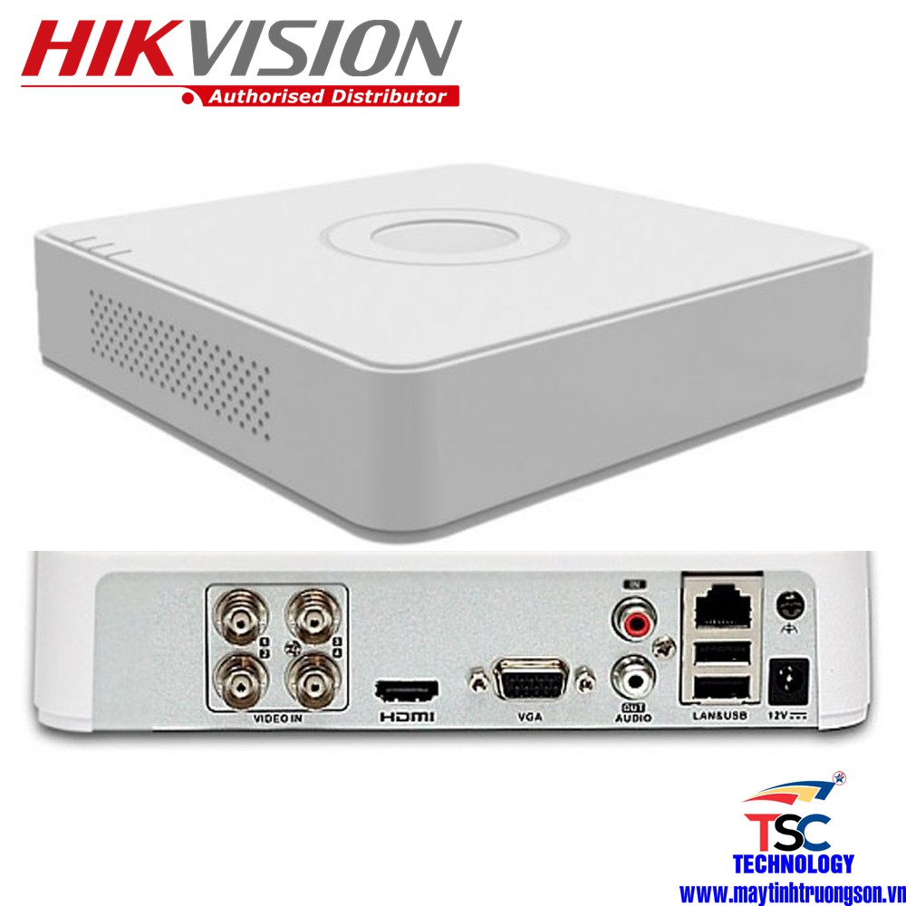 Đầu Ghi HDTVI 4 Kênh Hikvision DS7104HQHIK1 (TURBO HD 4.0)