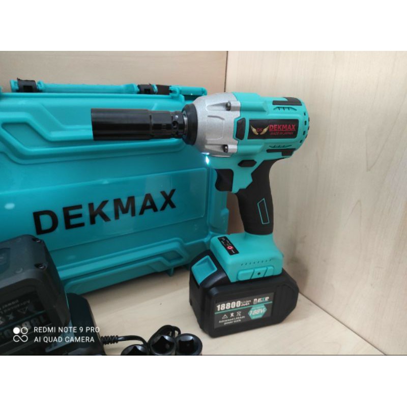 máy bắn bulông pin dekmax cao cấp đủ bộ phụ kiện .