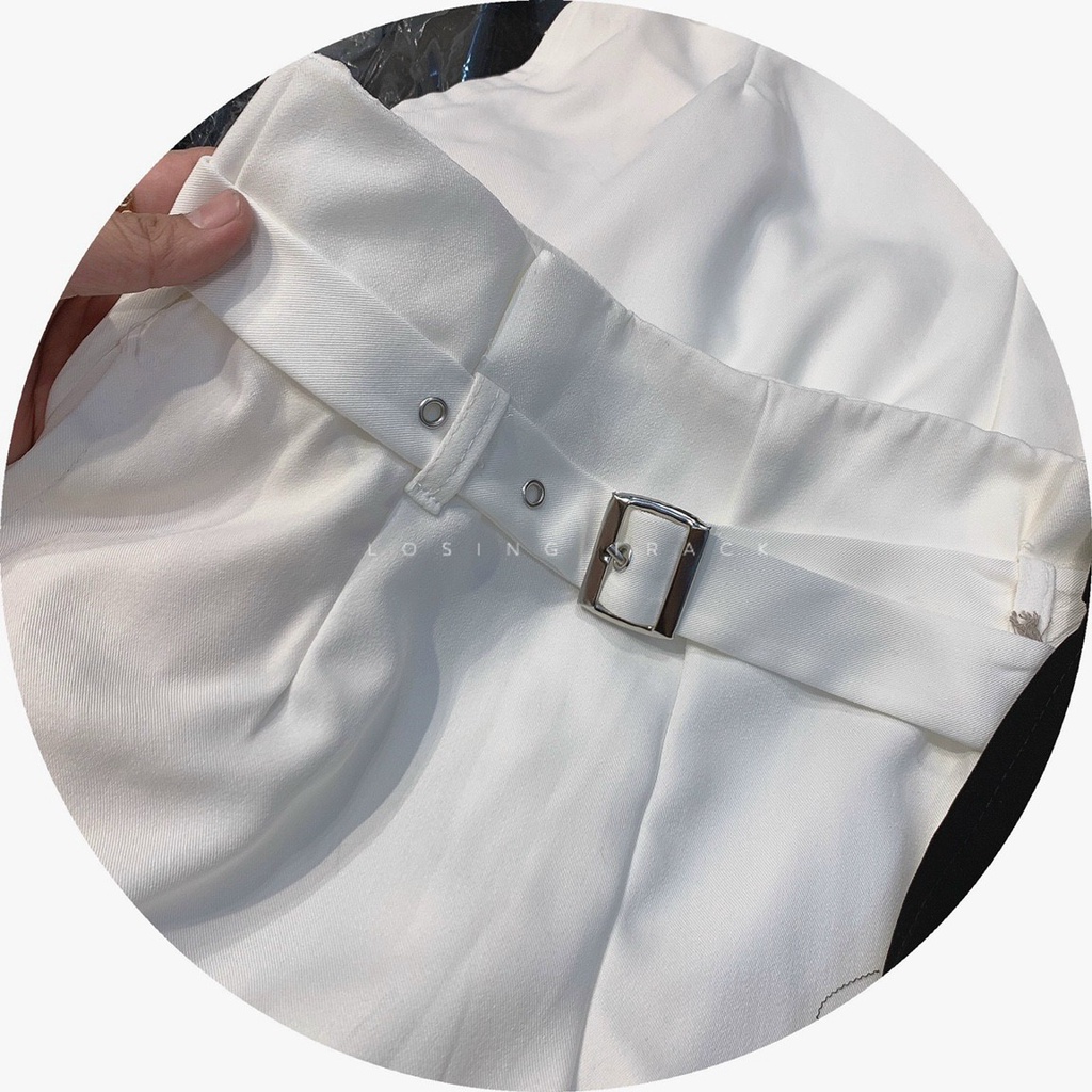 Quần short - quần đùi tuyết mua lưng cao tặng kèm thắt lưng - Q09