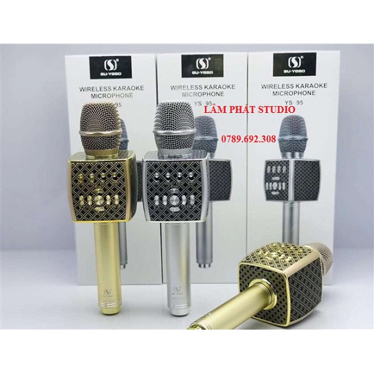 HÀNG MỚI TẾT 2020: MICRO KARAOKE CÓ BLUETOOTH YS-95