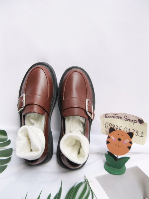 [CÓ SẴN] - Giày Oxford ulzzang khóa lệch 3 màu - CÓ CLIP - ảnh thật | BigBuy360 - bigbuy360.vn