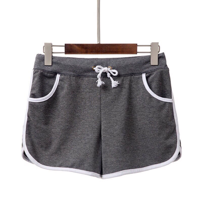 quần đùi nữ viền thể thao mặc đẹp giá rẻ chất mát. | BigBuy360 - bigbuy360.vn