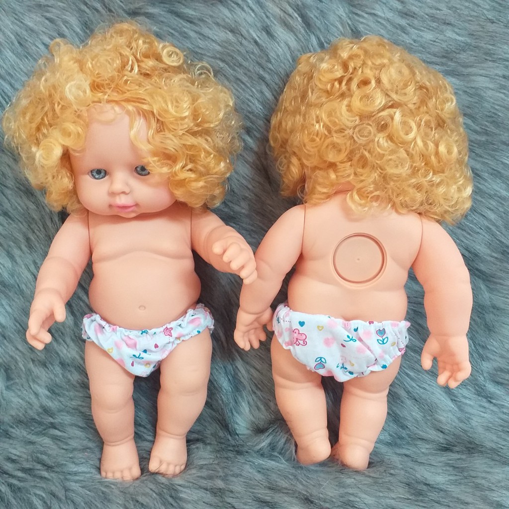 Búp Bê Tái Sinh Thân Nhựa Bé Gái 30 cm - American Girl 12 inch Nude Doll