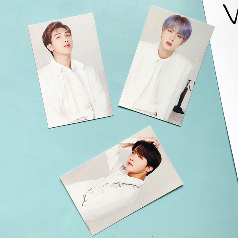 Set 7 Tấm Thẻ Ảnh Lomo In Hình Các Thành Viên Nhóm Nhạc BTS