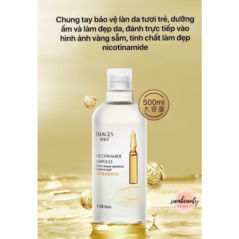 TONER, NƯỚC HOA HỒNG TINH CHẤT VÀNG XANH CẤP ẨM DƯỠNG SÁNG DA TỪ SÂU BÊN TRONG 300ML SamBeauty