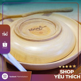 Đĩa gỗ decor