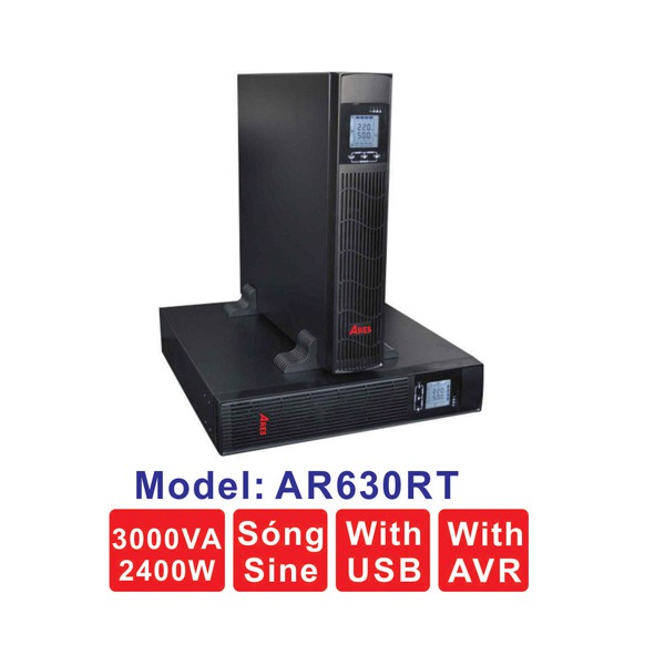 Bộ Lưu Điện UPS ARES Model AR630RT