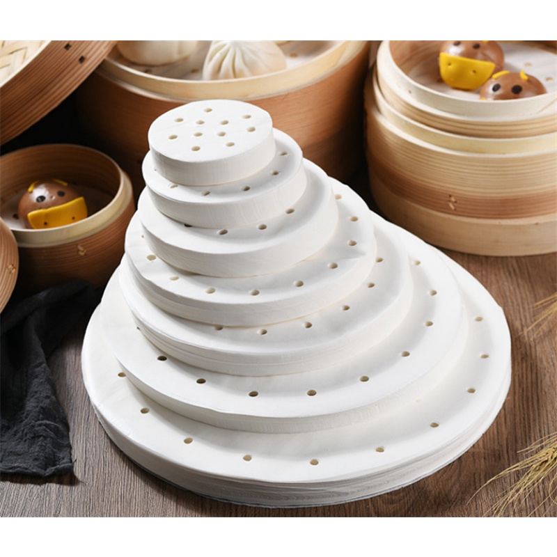 Set 100 Tờ Giấy Lót Bánh Mì Hấp Chống Dính