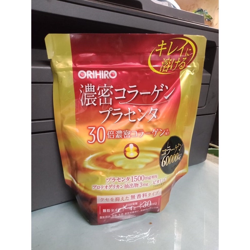Bột Collagen Placenta Orihiro 60000 Nhật Bản 120Gr