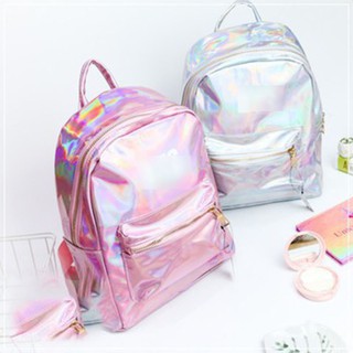 Balo hologram Blackpink Lisa Jisoo Jennie Rose 2 phân loại chất bóng đi học đi chơi phong cách Hàn Quốc