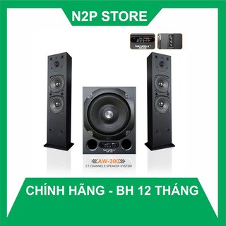 Loa máy tính vi tính soundmax aw300 - 2.1/ usb, sd card, bluetooth