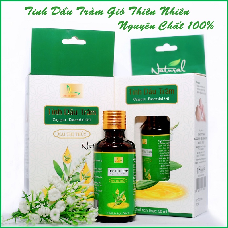Tinh Dầu Tràm Cho Bé 50ml  Dầu tràm thiên nhiên giúp phòng ho, cảm lạnh, sỗ mũi cho bé hiệu quả