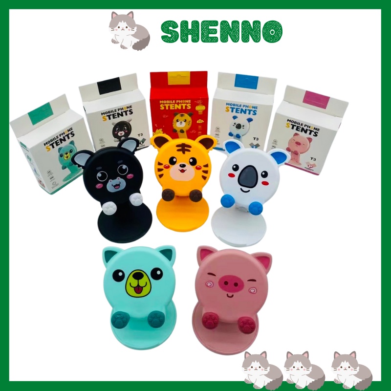 Giá đỡ điện thoại hình thú dễ thương tiện dụng SHENNO K02