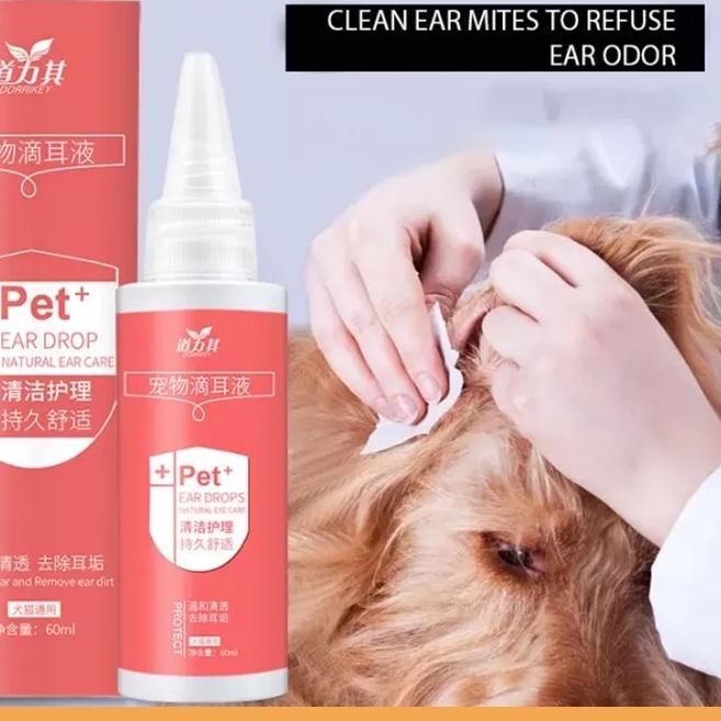 MASTI Dung Dịch Vệ Sinh Tai Khử Mùi  60ml Dành Cho Thú Cưng LI0132