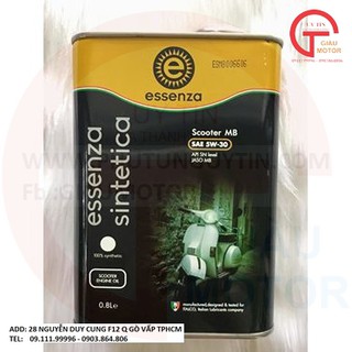 [GIÁ RẺ] DT - Dầu Nhớt Essenza Cho Xe Tay Ga (0.8lit) .SẢN PHẪM CHẤT LƯỢNG