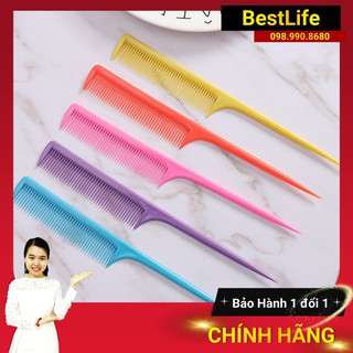 [GIÁ SỐC] Lược chải tóc răng cưa đuôi nhọn phong cách Hàn Quốc