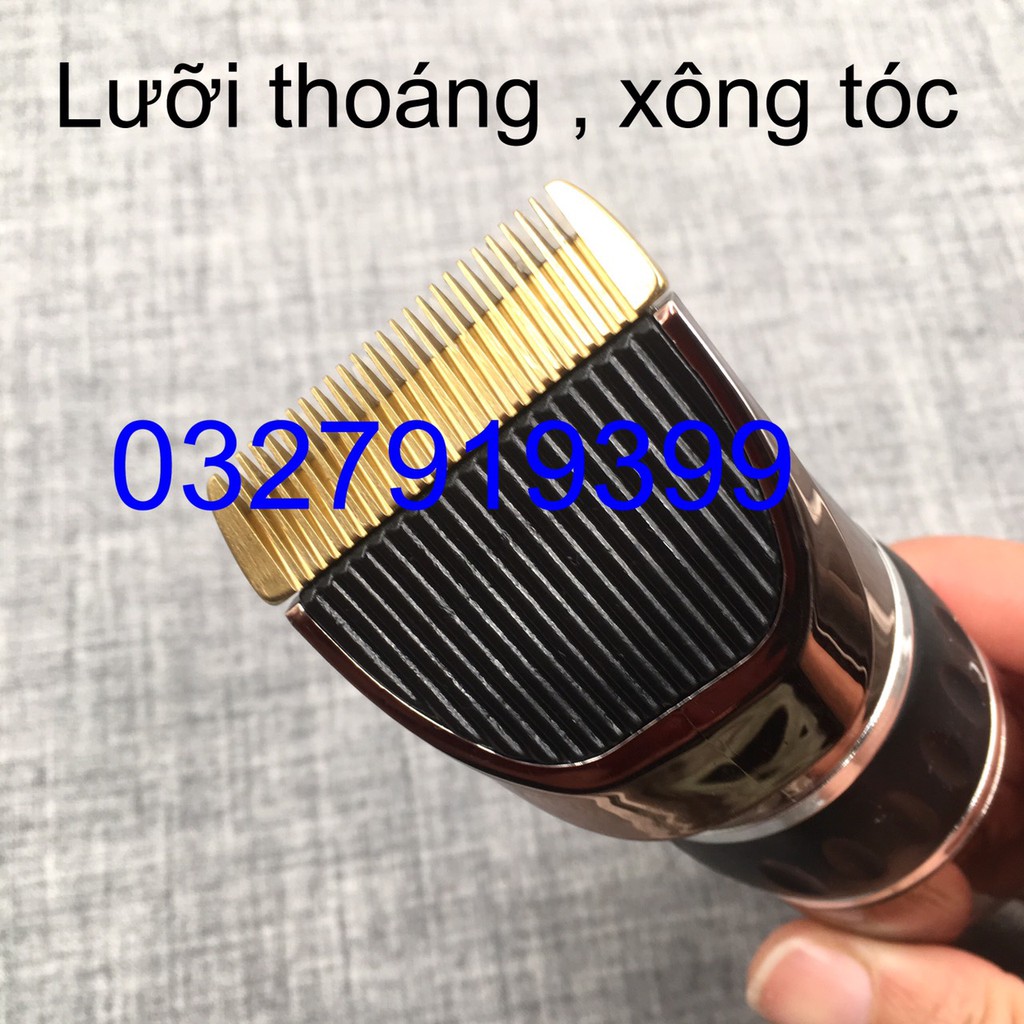 Tông đơ cắt tóc chuyên nghiệp 2 pin 3500