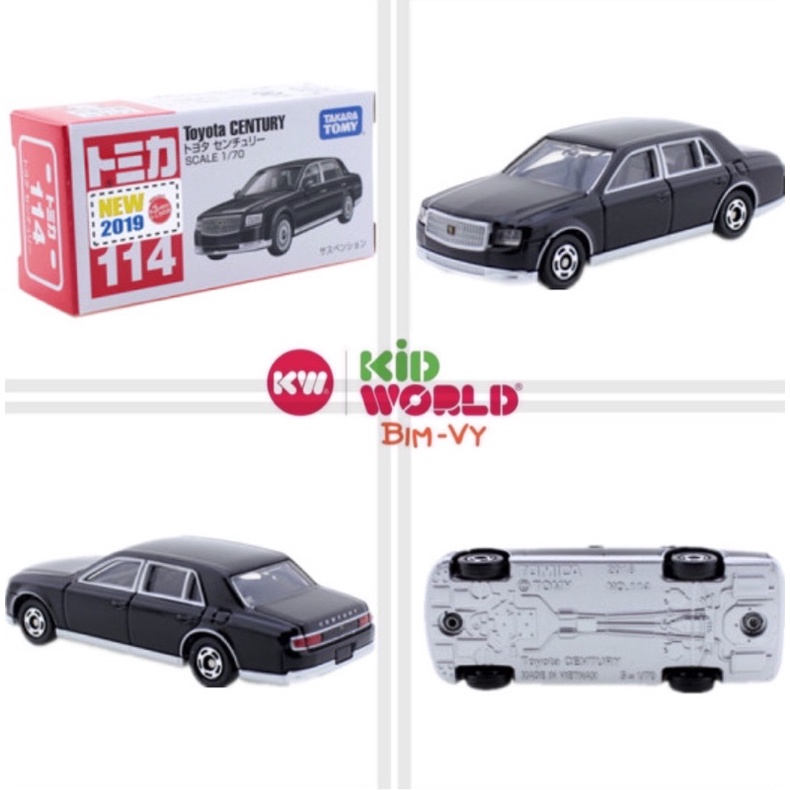 Xe mô hình Tomica Box Toyota Century. MS: 325. Tỷ lệ 1:70.