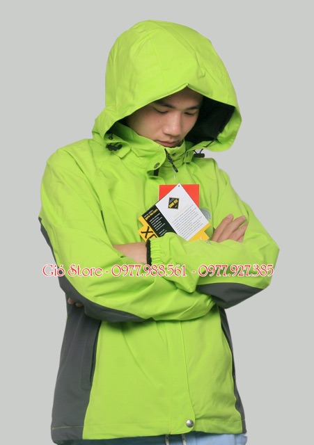 Áo gió TNF-VNXK 2 lớp chống thấm nước | BigBuy360 - bigbuy360.vn