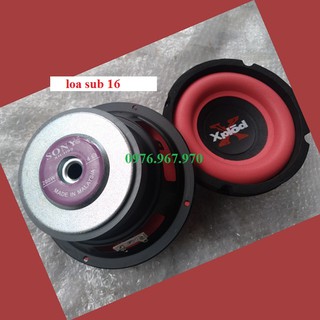 1 CHIẾC LOA SUB BASS 16 MÀNG ĐỎ SONY