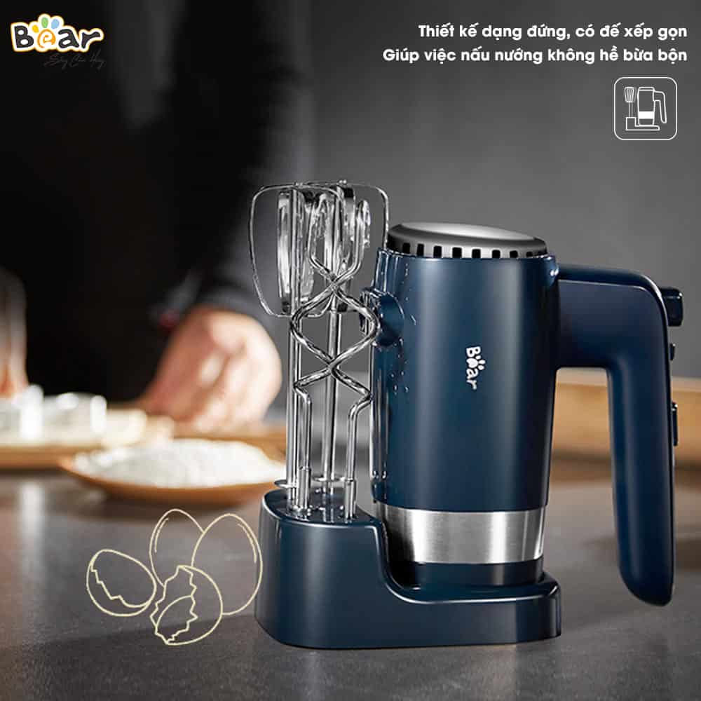 Máy đánh trứng cầm tay Bear HM-B01V1 , Bản Quốc Tế