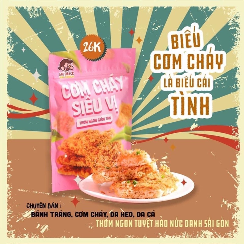 cơm cháy siêu vị