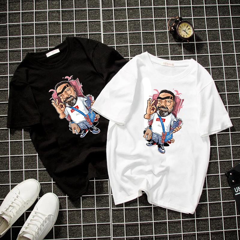 Áo thun unisex form rộng hypebeast style cá tính vải dày mịn 2019T1473